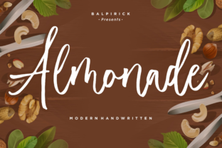 Almonade Font for Web Design