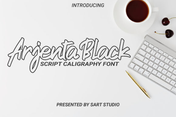Arjenta Black Font Review