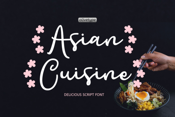 Asian Cuisine Font Review