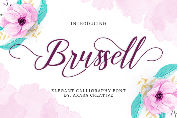 Brussell Font for Creative Makers