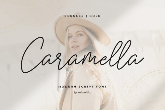 Caramella Font: Elegant Handwritten Style