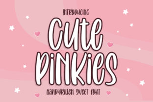 Cute Pinkies Font for Web Design