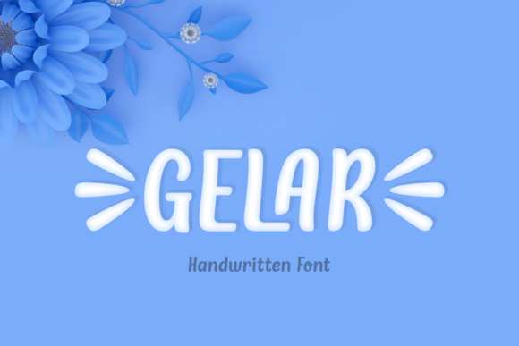 Gelar Font: Handwritten Charm for Creative Projects