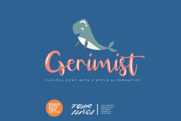 Gerimist Font for Creative Projects