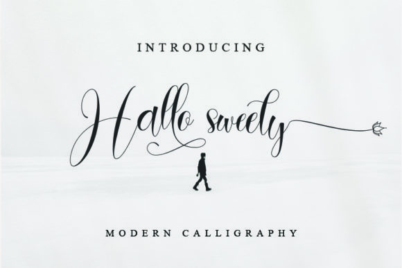 Hallo Sweety Font for Business Branding