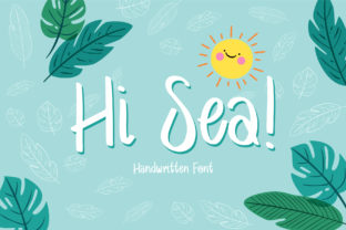 Hi Sea Font for Creative Projects