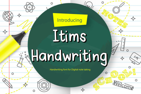 Itims Handwriting Font for Creative Campaigns