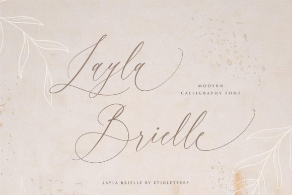 Layla Brielle Font for Elegant Branding