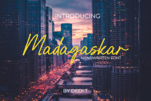 Madagaskar Font for Editorial Design