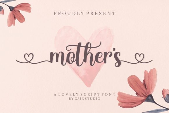 Mother s Font for Creative Projects
