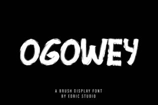 Ogowey: A Handwritten Font for Creative Marketing