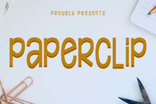 Paperclip Font for Creative Web Projects