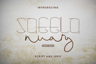 Saeela Nuary Font for Creative Projects