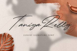 Taniya Relly Font for Business Branding