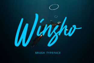 Winsho: A Handwritten Font for Creative Brands